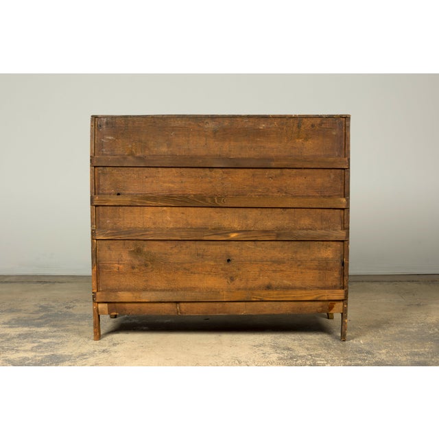 Early 19th Century French Provincial Pine Secretary For Sale - Image 18 of 18