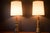 Mid-Century Modern Vintage Pair of Stoneware and Walnut Accent Table Lamps by Jane and Gordon Martz For Sale - Image 3 of 12