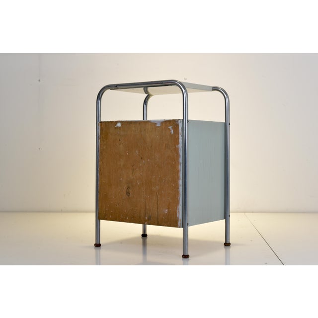 Czechoslovakian Bedside Table, 1930 For Sale - Image 9 of 11