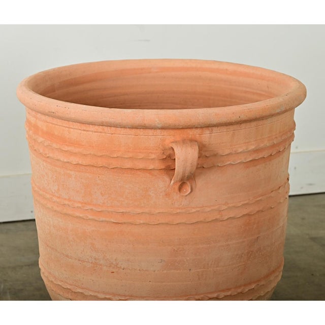 Ceramic Greek Reproduction Terracotta Pot For Sale - Image 7 of 8