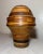 Unusual Vintage Handmade Modernist Turned Natural Wood Artisan Vase Sculpture For Sale - Image 4 of 11