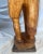 Vintage 1934 Tall Standing Wood Figure For Sale - Image 9 of 10