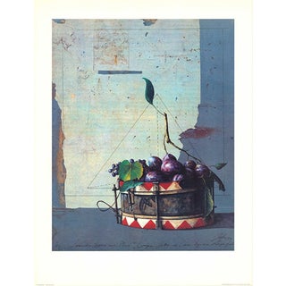 Wolfgang Zelmer, Leonardo, Drums and Plums, Print For Sale
