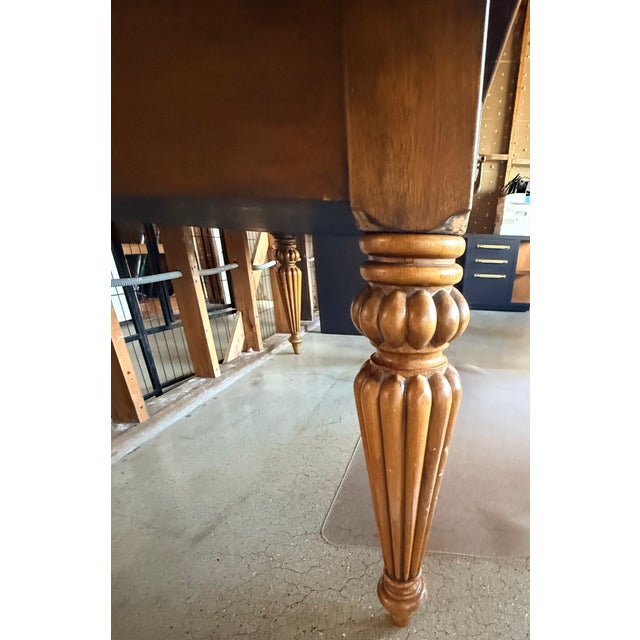 1980s Hooker Seven Seas Collection Executive Desk For Sale - Image 12 of 17