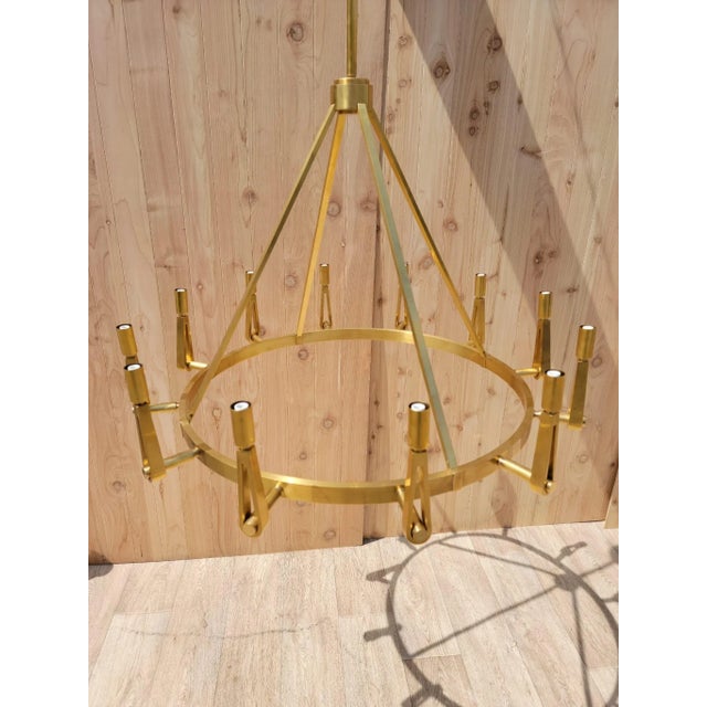 Early 21st Century Alpha Chandelier by Thomas O'Brien for Visual Comfort & Co. For Sale - Image 5 of 13
