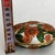 Vintage Cloisonné Enamel Oval Trinket Box – White Ground With Red Floral Motif, Silver-Blue Interior For Sale - Image 9 of 9