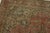 Tabriz Rug 9’5” X 12’6” Pink Wool Vintage Distressed Hand-Knotted Carpet For Sale In Philadelphia - Image 6 of 15