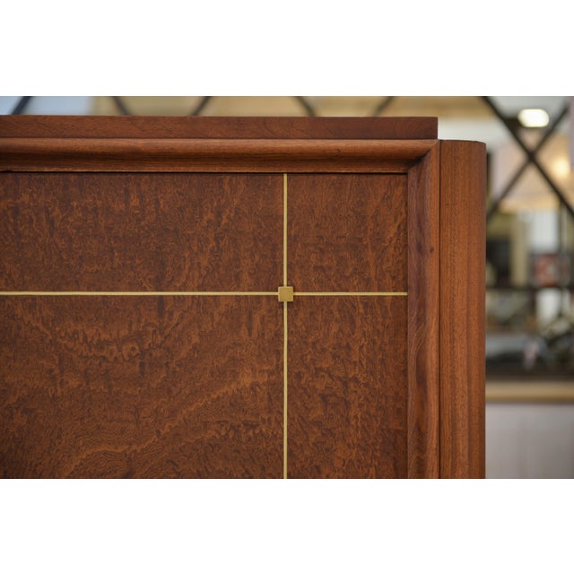 Art Deco Wooden Wardrobe by A. Bicchierini, 1940s For Sale - Image 13 of 14