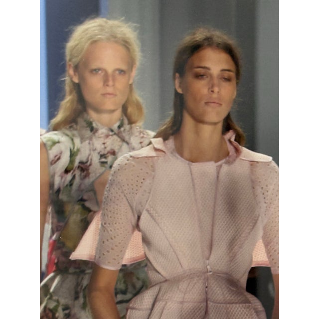 Photography Vera Wang Spring/Summer Collection Fashion Show Print, Framed For Sale - Image 7 of 12