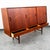 1960s Mid Century Danish Modern Credenza Highboard Bar Sideboard Denmark Teak Drawers For Sale - Image 5 of 12