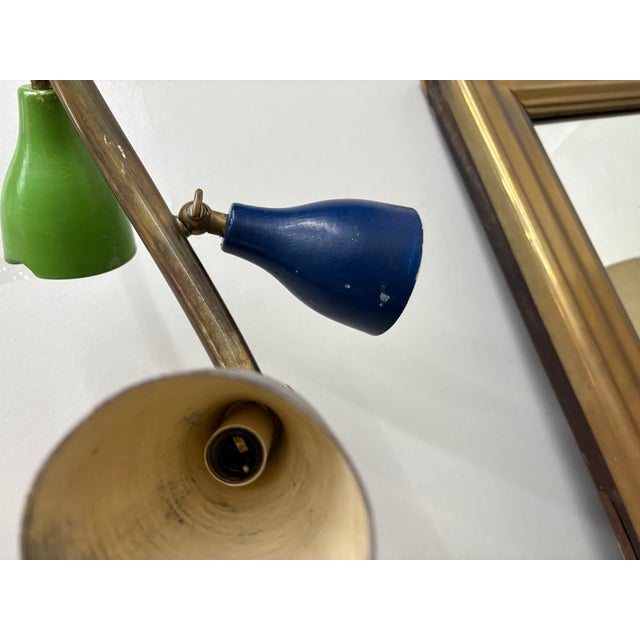 1960s Italian Modern Arteluce Attributed Multi-Cone Floor Lamp For Sale - Image 16 of 18