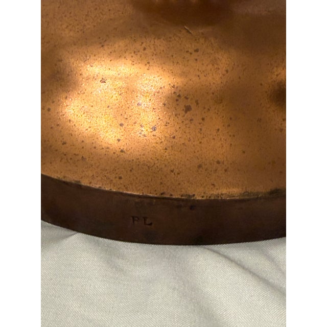 Antique 19th Century Copper & Brass Samovar Hot Water Urn - Estate Stamped Pl For Sale - Image 4 of 4