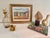 David A. Clark “Rainbow Row” Signed Limited Edition Print 374/600 in Antiqued Gold Frame For Sale - Image 11 of 12