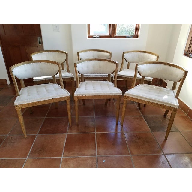 Restoration Hardware Swedish Demi-Lune Dining Chairs - 6 ... (640 x 640 Pixel)
