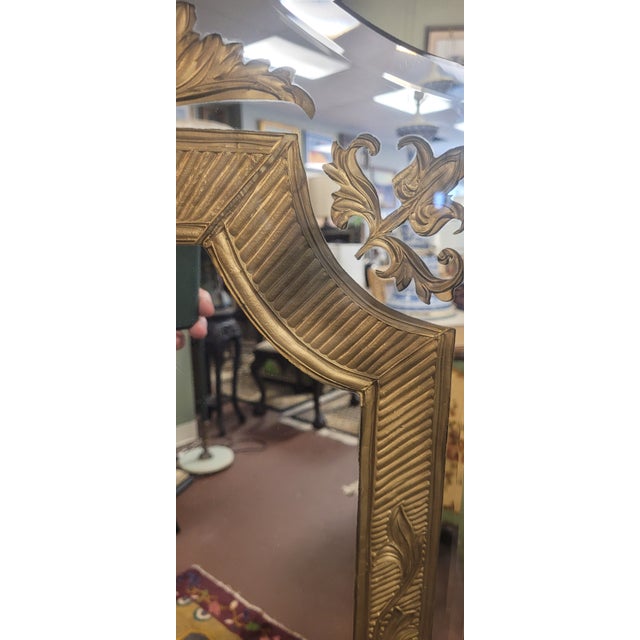 Fine and Unusual Antique Art Deco Mirror For Sale - Image 10 of 15
