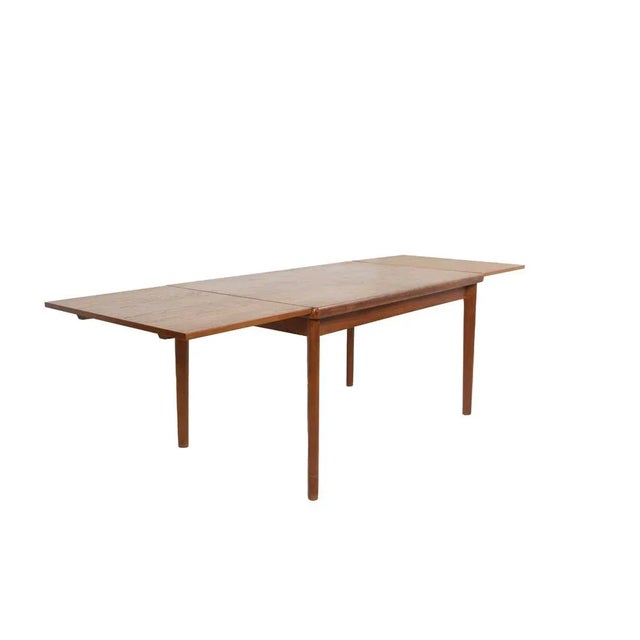 1960s Danish Teak Dining Table by Henning Kjaernulf for Vejle Mobelfabrik, 1960s For Sale - Image 5 of 10