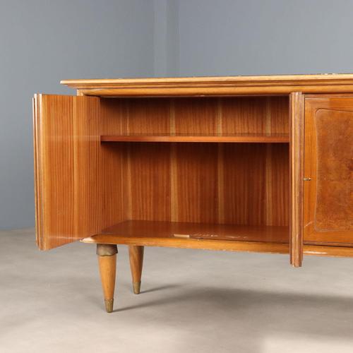 Buffet with Marble Top, 1950s For Sale - Image 3 of 12