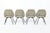 Mid-Century Modern Set of 4 Eero Saarinen Executive Side Chairs for Knoll Mid Century Modern Black Metal For Sale - Image 3 of 12