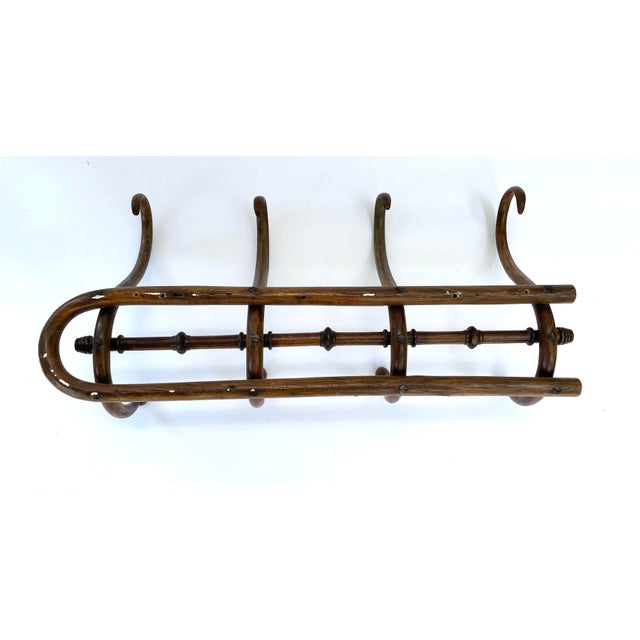1920s Style Wall Coat Rack Chairish