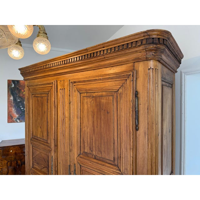 Baroque Farmhouse Hall Cabinet For Sale - Image 10 of 18