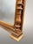 This impressive late 19th century Belgian Mechelen wall mirror features a masterfully hand carved solid oak frame flanked...