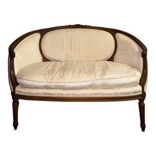 Mid 20th Century French Rococo Settee For Sale