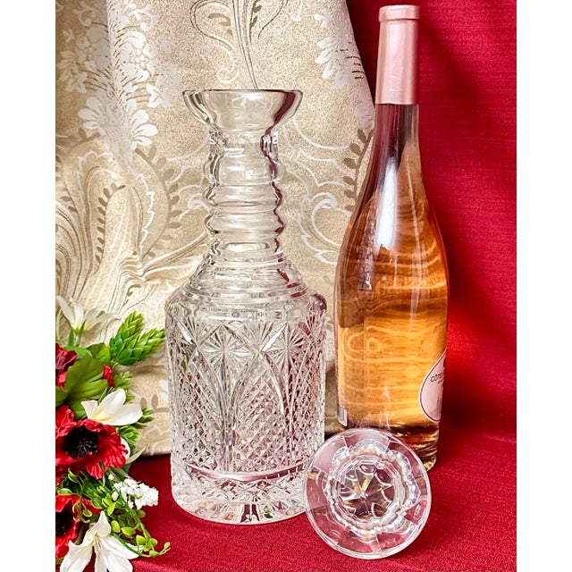 Vintage National Museum Collection Waterford Crystal Decanter For Sale In Phoenix - Image 6 of 12