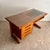 Mid-Century Italian Desk with Z-Shaped Legs and Glass Top, 1970s For Sale - Image 9 of 9