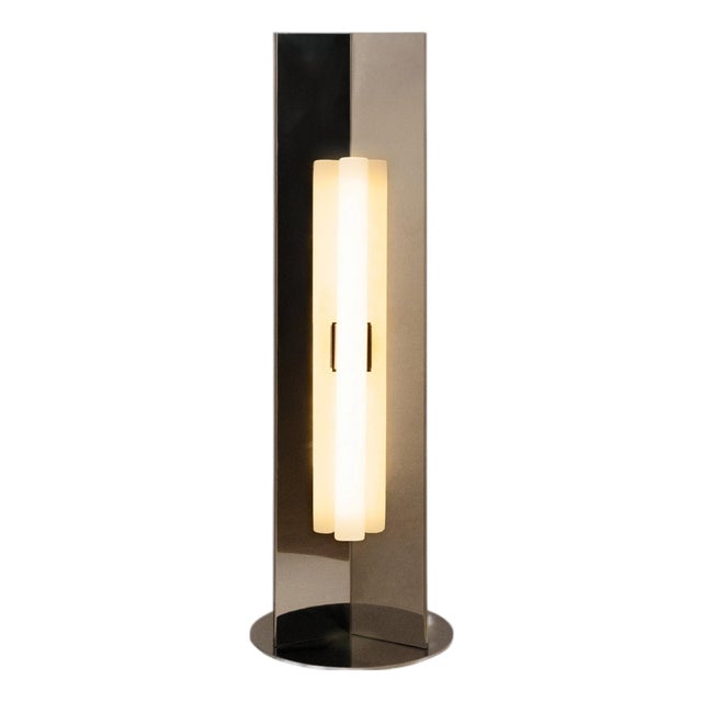 Arrow Stainless Steel Table Lamp Without Diffuser by Violaine d'Harcourt For Sale