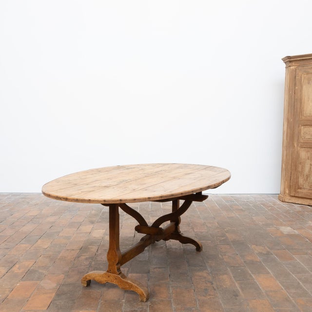Large Antique Winegrowers Table, 1780 For Sale - Image 4 of 10