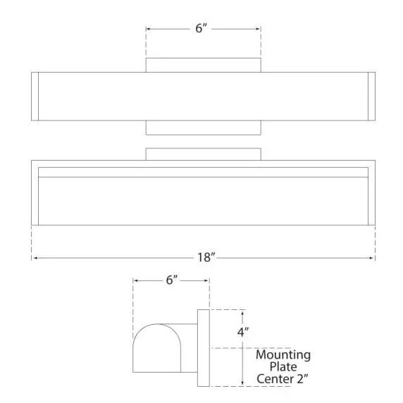 Visual Comfort Thomas O'Brien for Visual Comfort Signature David 18" Art Light in Bronze with Hand-Rubbed Antique Brass Shade For Sale - Image 4 of 4