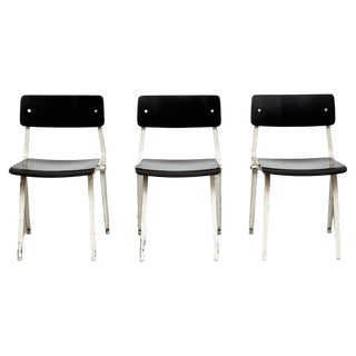 Vintage Theater Chairs by Friso Kramer for Ahrend De Cirkel, 1959, Set of 3 For Sale