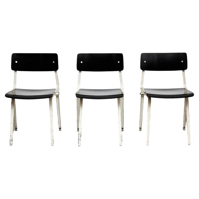 Vintage Theater Chairs by Friso Kramer for Ahrend De Cirkel, 1959, Set of 3 For Sale