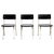 Vintage Theater Chairs by Friso Kramer for Ahrend De Cirkel, 1959, Set of 3 For Sale