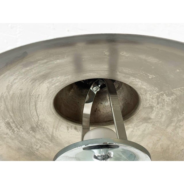 French Art Deco Table Lamp in Chrome-Plated Metal, 1930s For Sale - Image 11 of 16