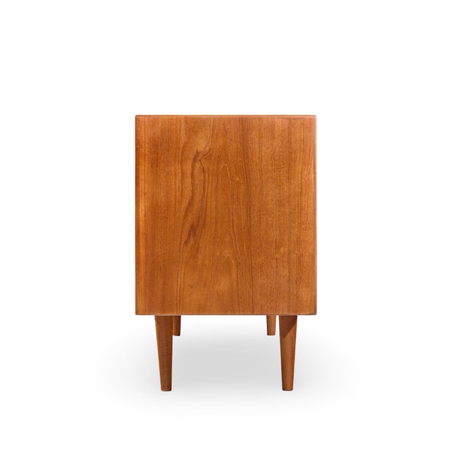 Sibast Furniture Arne Vodder for Sibast Model 37 Mid Century Danish Teak Tambour Door Sideboard Credenza For Sale - Image 4 of 11