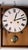 Vintage Teak Mechanical Pendulum Wall Clock Mid‑Century Modern Ejs Dial For Sale - Image 4 of 14