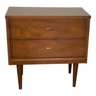 1960s Dixie Mid Century Modern Nightstand Commode For Sale