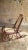 Rocking chair / rocking chair in the style of Thonet / old armchair dating from the beginning of the 20th century in...