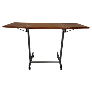 Danish Extendable Architect Table from Elmo, 1960s For Sale