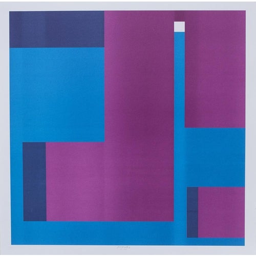 Bruno Munari, Negative, Positive, 1993, Lithograph For Sale