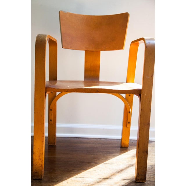 Vintage Bent Plywood Chair Chairish