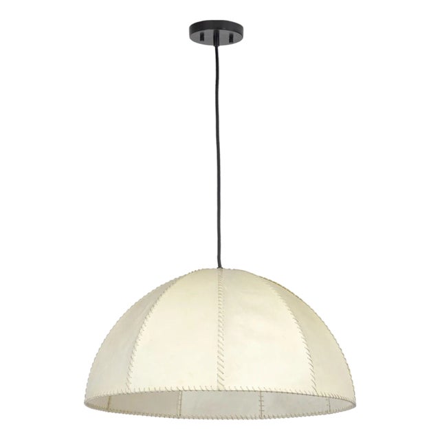 Regina Andrew Stevie Whipstitch Vellum Pendant Large For Sale