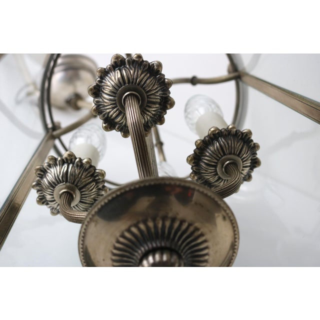 Italian Empire Style Lantern Pendant attributed to Gaetano Sciolari, 1960s For Sale - Image 6 of 12