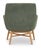 Sculptural, Leather Lounge Chair For Sale - Image 4 of 4