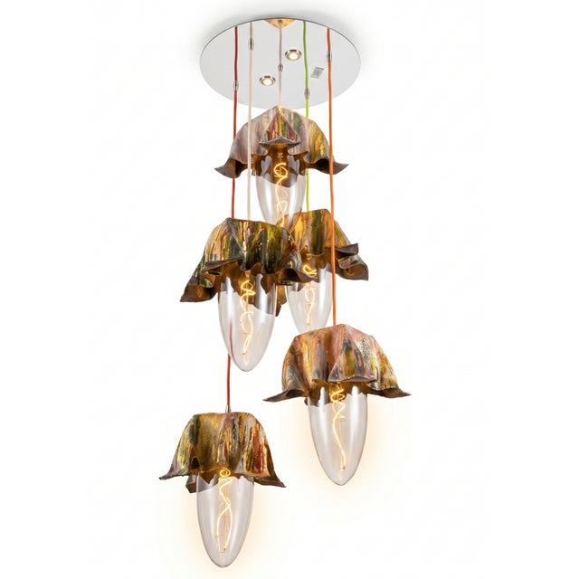 Not Yet Made - Made To Order Progressive Pendant Lamp by Dario Nasuti For Sale - Image 5 of 7