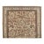 Antique Persian Sultanabad Carpet Handmade Oriental Rug, Ivory, Gold, Green Blue For Sale