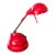 1990s Vintage Ikea Espressivo 77 Postmodern Telescopic Desk Lamp - Red For Sale