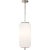 Traditional Thomas O'Brien for Visual Comfort Signature Eden Medium Pendant in Polished Nickel with White Glass For Sale - Image 3 of 4