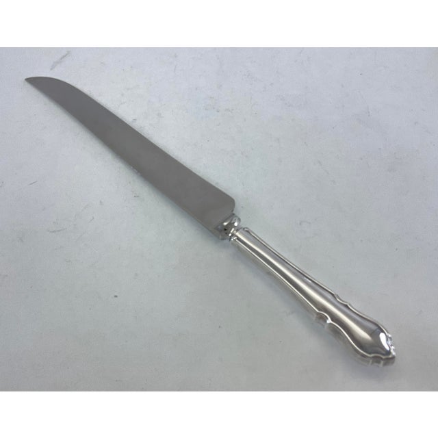 Ref # Du Barry 9630. The Finest Sheffield-Silver Plated Ever Made Silver Meat Carver Knife, Du Barry The Finest, Silver...